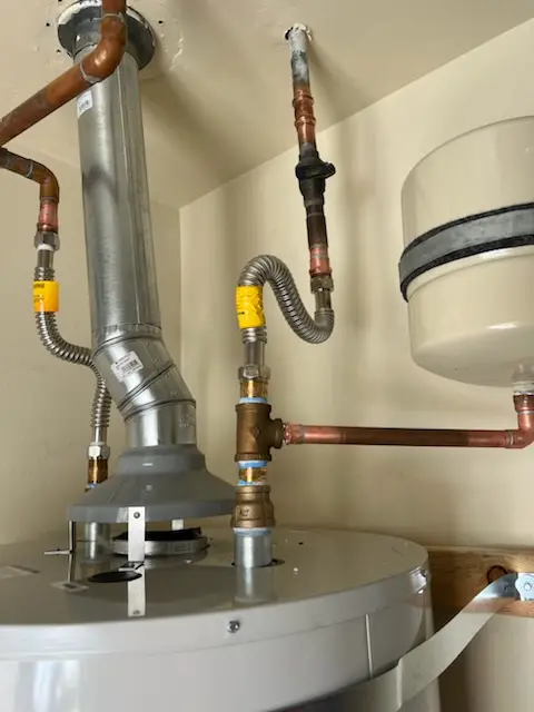 Water heater installation and plumbing repair in Van Syckel